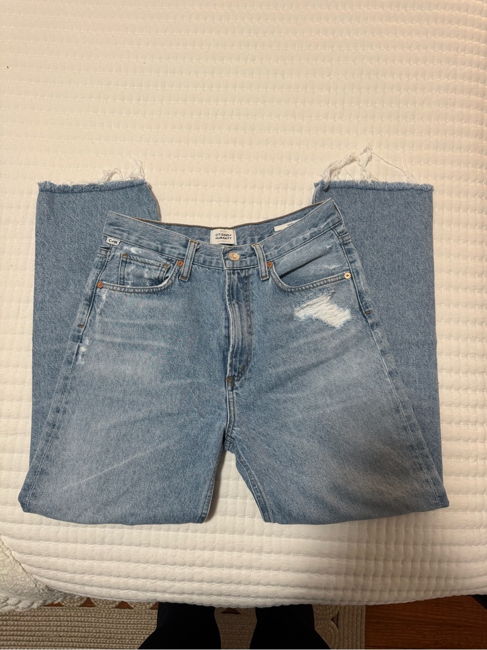 Citizens Of Humanity Light Blue Denim Jeans